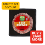 GRAZE FARMS Thịt bò Úc làm burger 150g