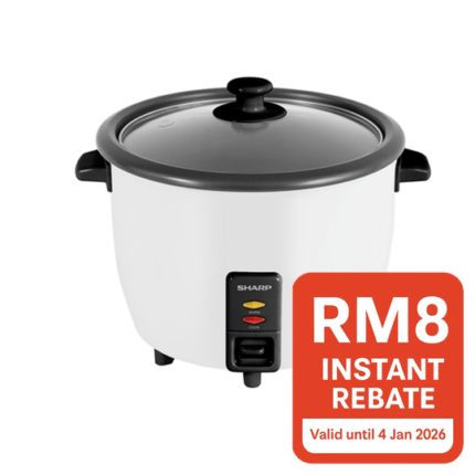 SHARP Nồi cơm điện 1.8L KSH188GWH