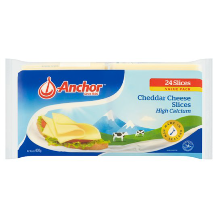 ANCHOR Phô mai lát gói tiết kiệm 400g