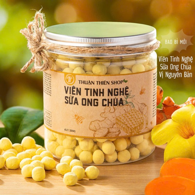 Thuận Thiên viên tinh nghệ sữa ong chúa vị nguyên bản 330g