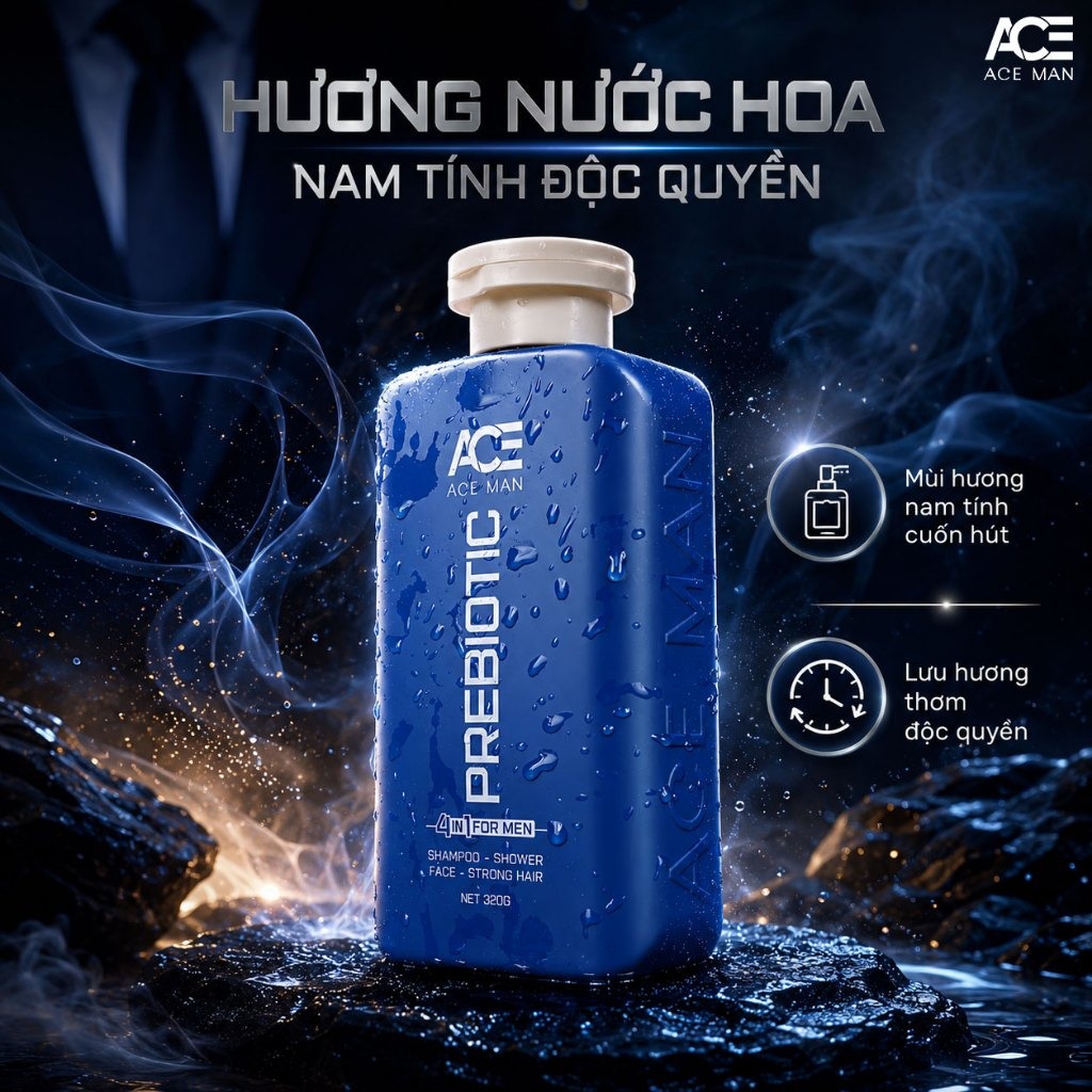 ACEMAN hương nước hoa nam tính dễ chịu