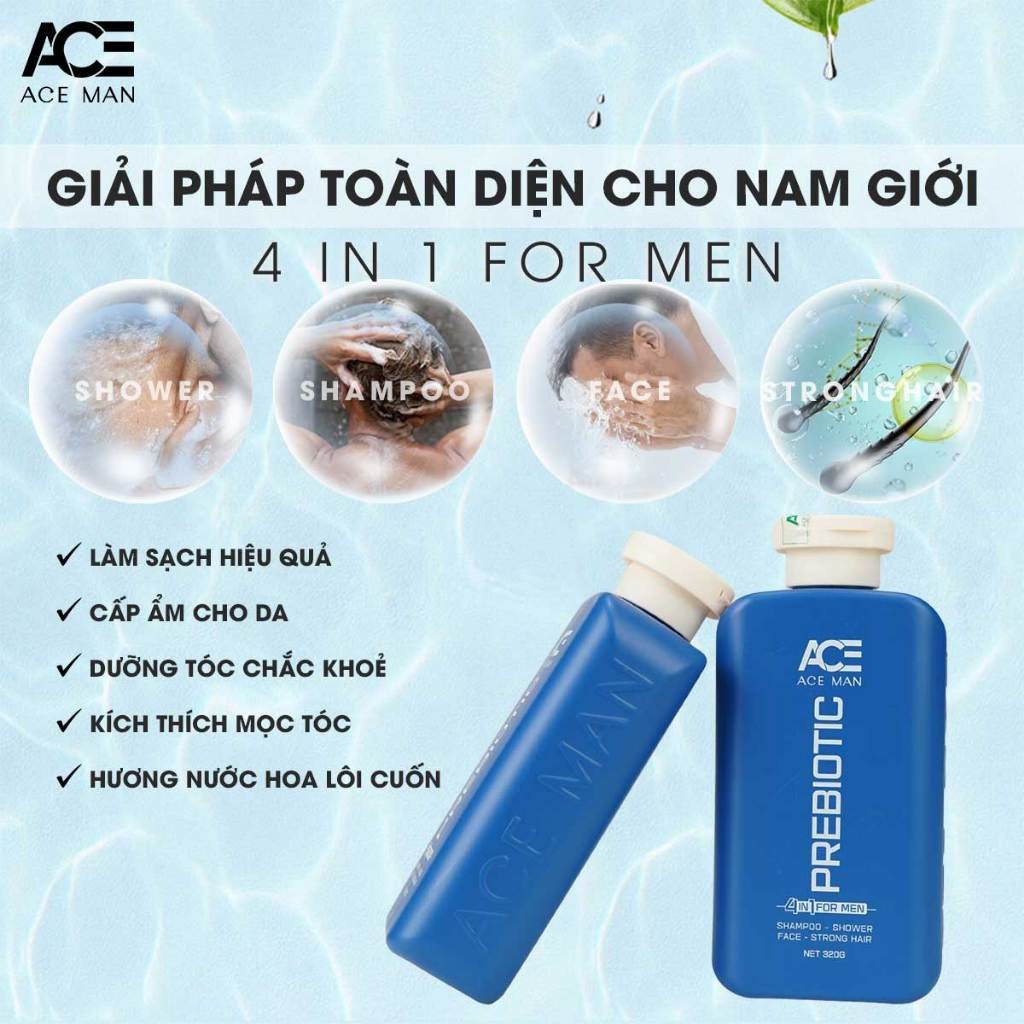 ACEMAN 4 in 1 dành cho nam giới bận rộn